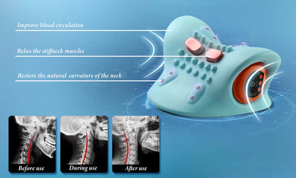 MASSOVIA™ PostureLift Massager — Neck & Shoulder Pain Relief Device