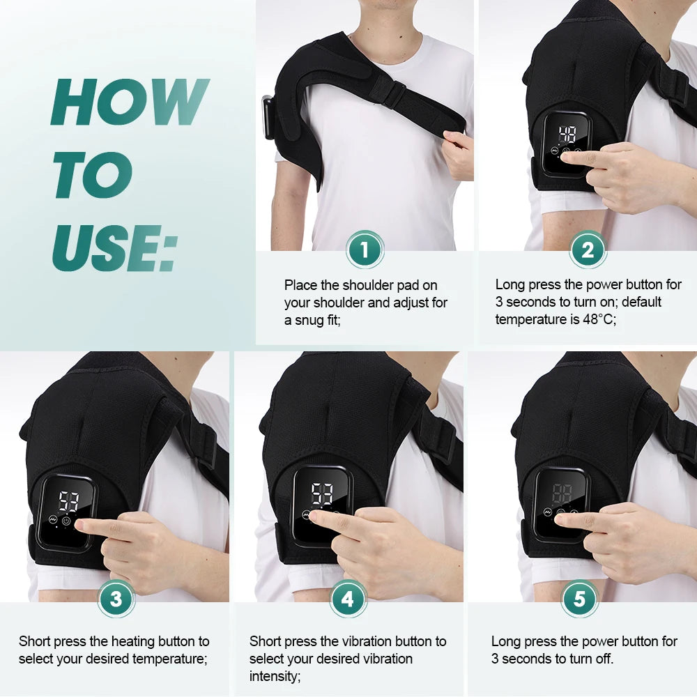 MASSOVIA™ ReliefChain Knee, Shoulder & Neck Massager