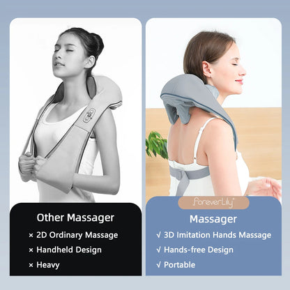 MASSOVIA™  Neck & Shoulder Hand-Like Massager