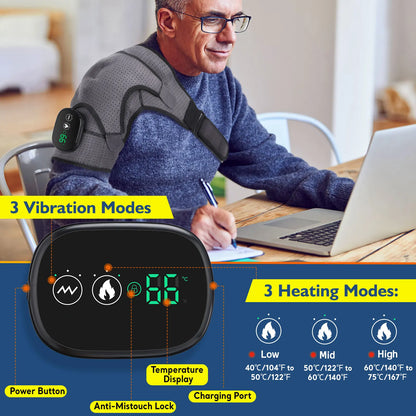 MASSOVIA™ ReliefChain Knee, Shoulder & Neck Massager